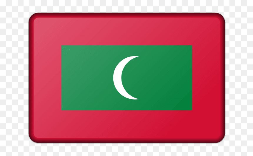 Flag Of The Maldives, HD Png Download - flying indian flag png