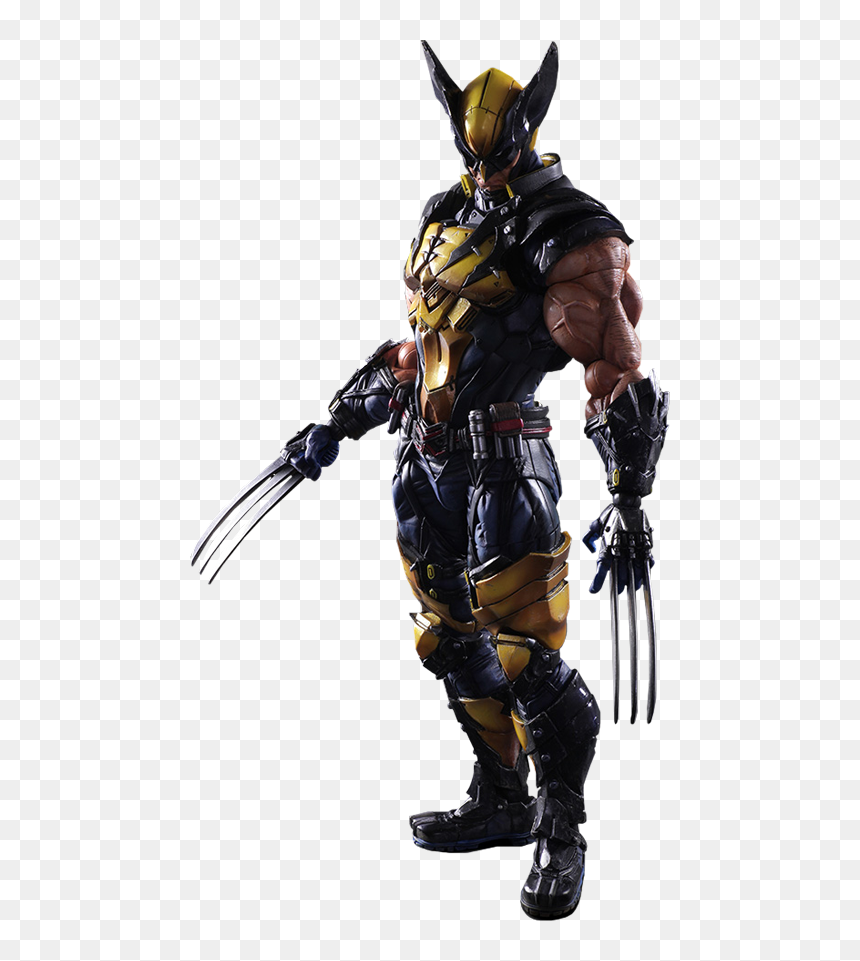 Wolverine Play Arts Kai, HD Png Download - wolverine claw png