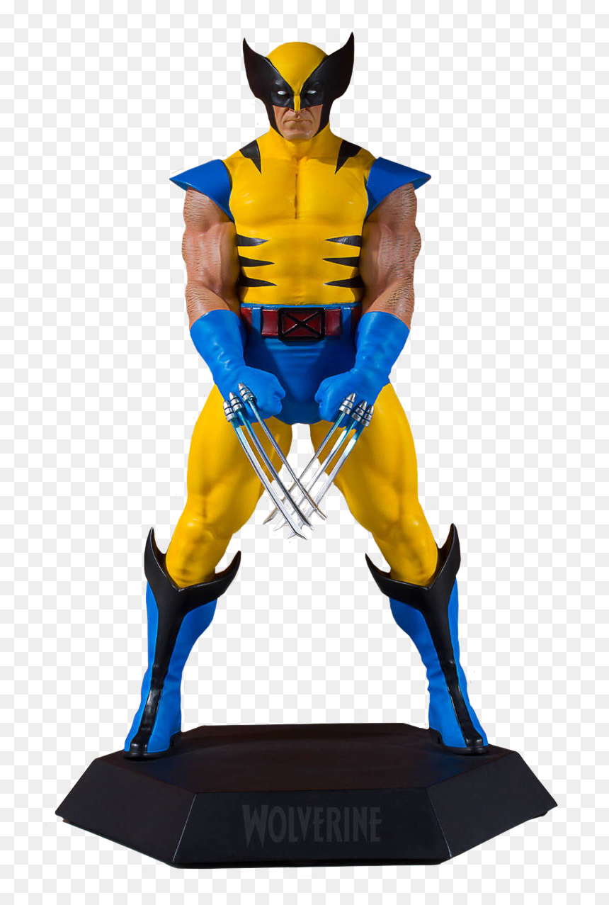 Marvel Wolverine 1992 Collectors Gallery Statue, HD Png Download - wolverine claw png
