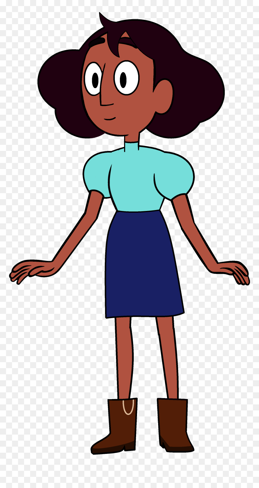 Connie Steven Universe Short Hair, HD Png Download - steven universe connie png