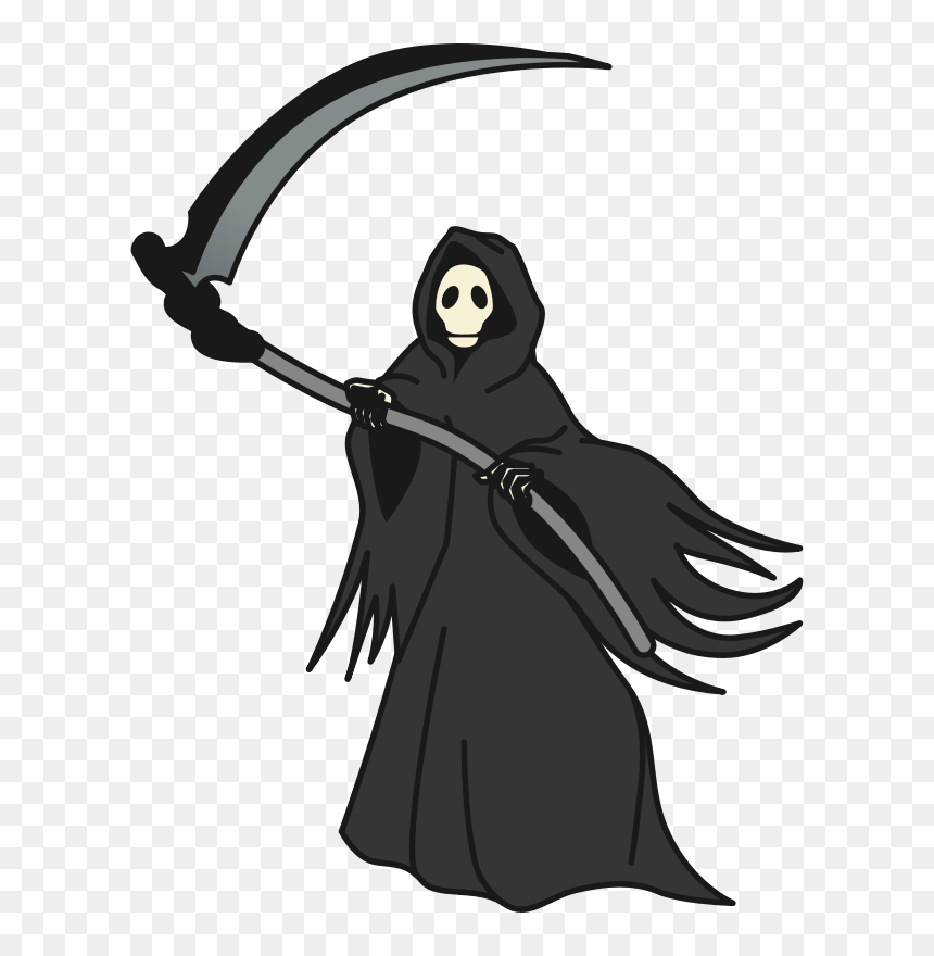 Grim Reaper Clipart, HD Png Download - billy and mandy png