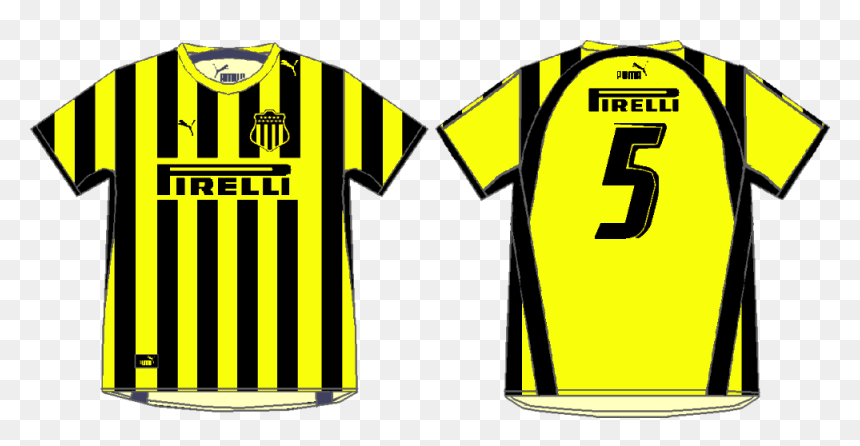Camiseta Peñarol 2006, HD Png Download - camiseta png