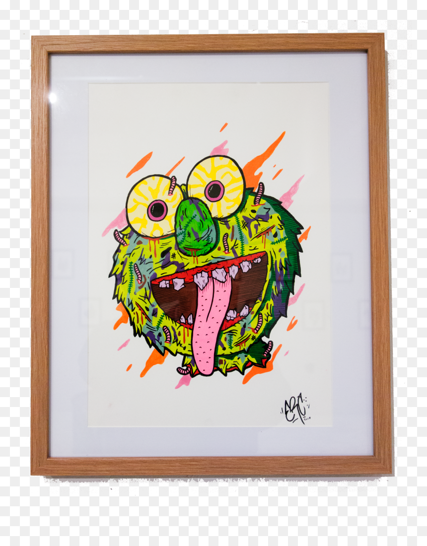 Picture Frame, HD Png Download - zombie hands png
