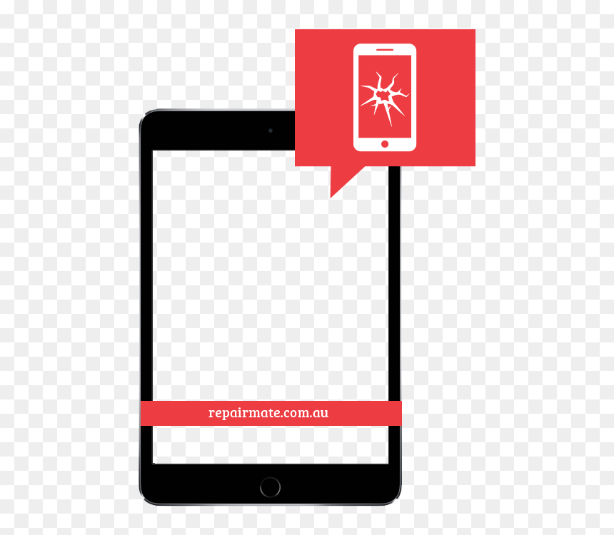 Repair Ipad Mini 4 Inch Screen That Has Cracked, Damaged,, HD Png Download - cracked screen png