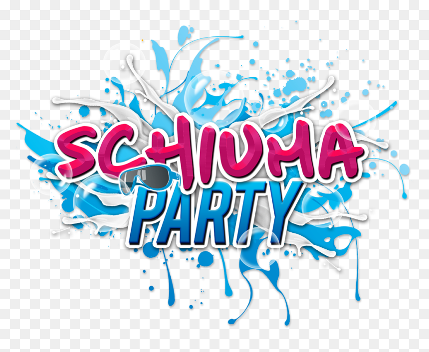 Download Logo Schiuma Party - Espuma Party Png, Transparent Png - fiesta banner png