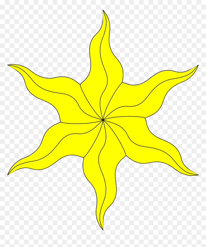 Wonders Of The Wizarding World Flag, HD Png Download - golden star png