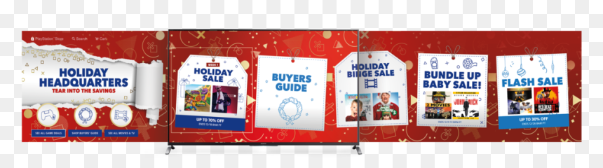 Full Length Of Landing Page On Ps4 Console, HD Png Download - page tear png