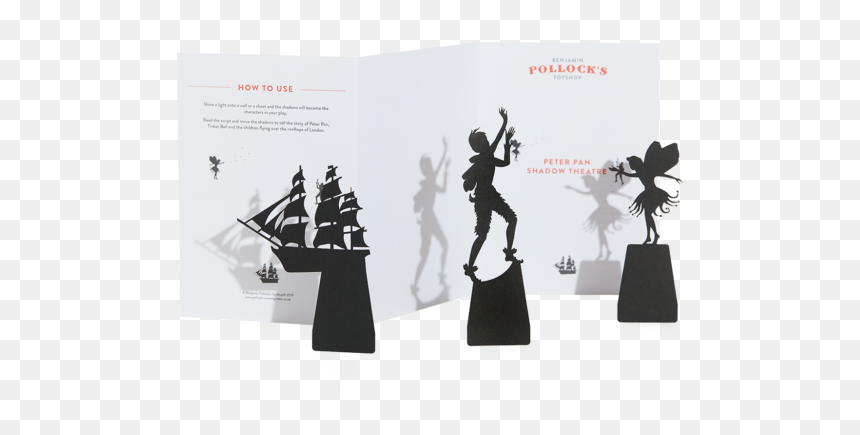 Figurine, HD Png Download - peter pan silhouette png