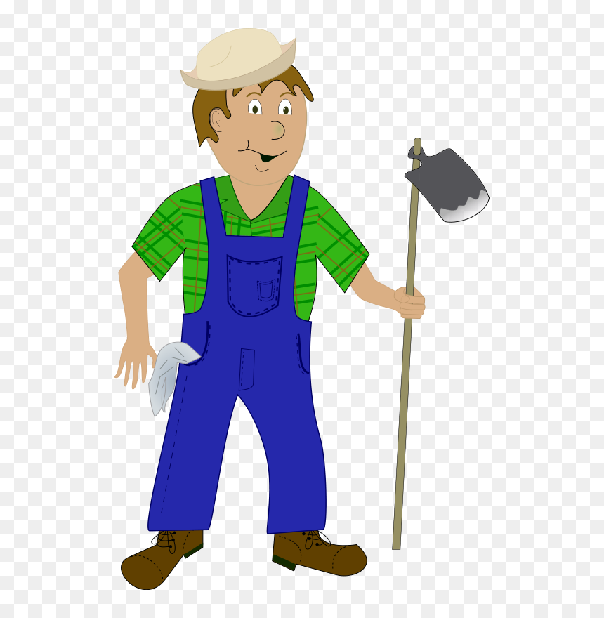 Farmer Download Png - Transparent Background Farmer Clipart, Png Download - worker png