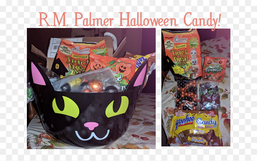 Palmer Halloween Candy - Gift Basket, HD Png Download - halloween candy png
