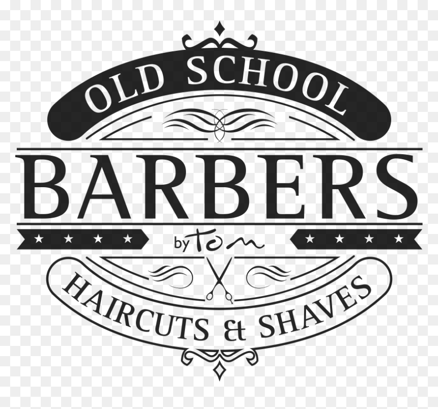 Old School Barber Shop Logo , Png Download - Barber Shop Old School, Transparent Png - barber shop logo png