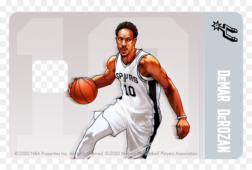 San Antonio Spurs, HD Png Download - demar derozan png