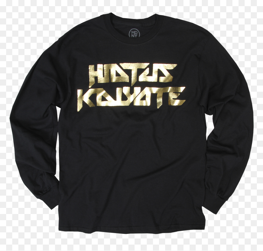 Transparent Gold Foil Png - Long-sleeved T-shirt, Png Download - gold foil png