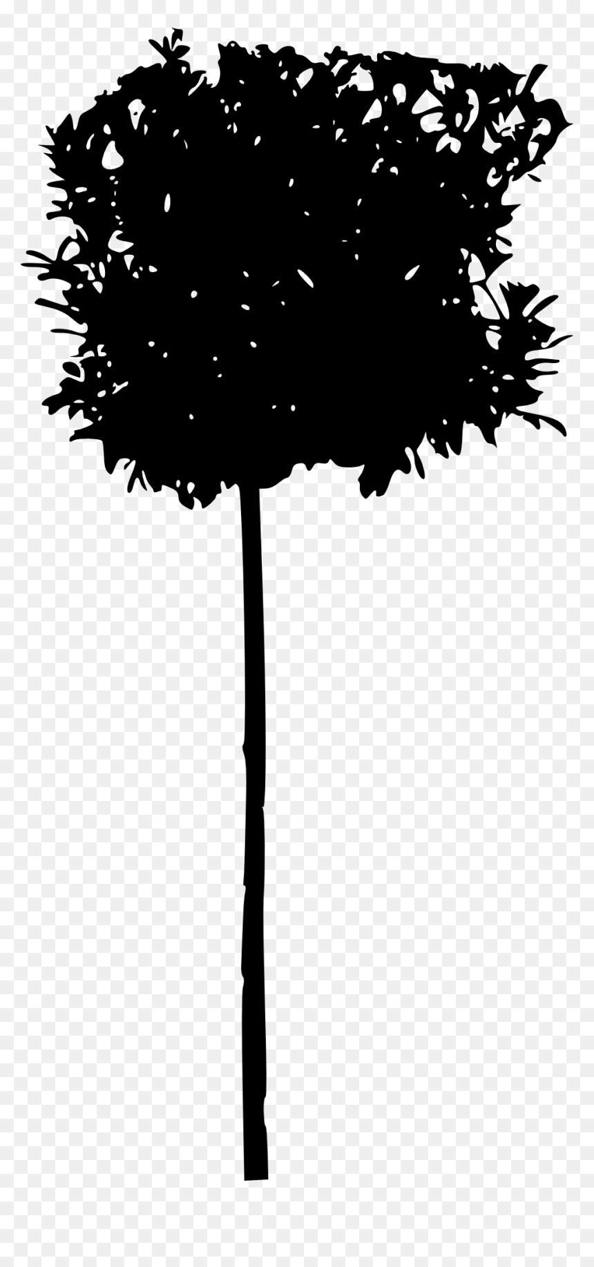 45 Tree Silhouettes Png Transparent Background - Sabal Palmetto, Png Download - silhouettes png