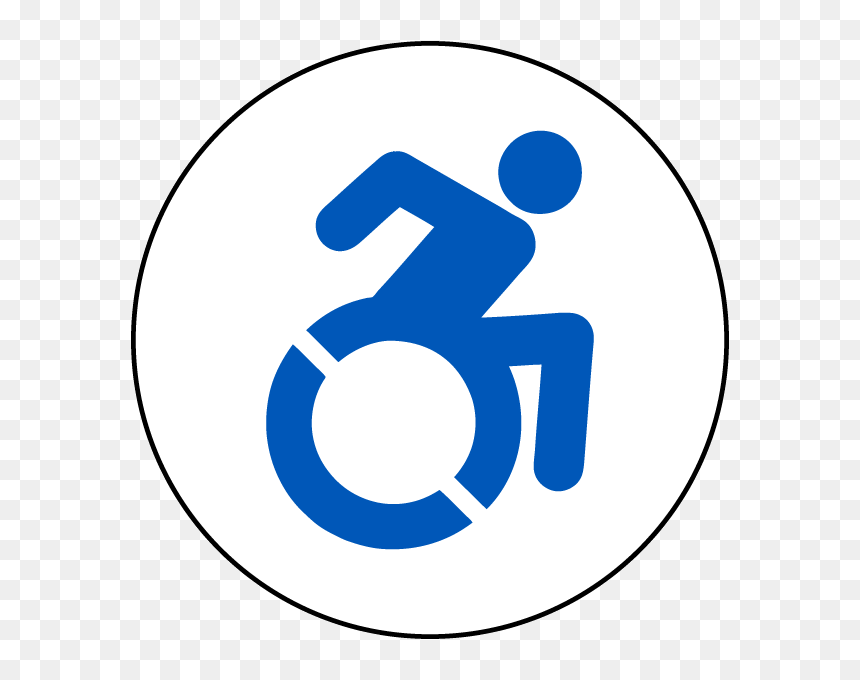 New Accessible Symbol - Handicap Icon, HD Png Download - handicap png