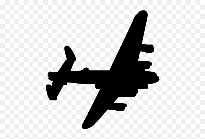 Airplane Aircraft Rotorcraft Propeller Aviation - North American B-25 Mitchell, HD Png Download - plane silhouette png