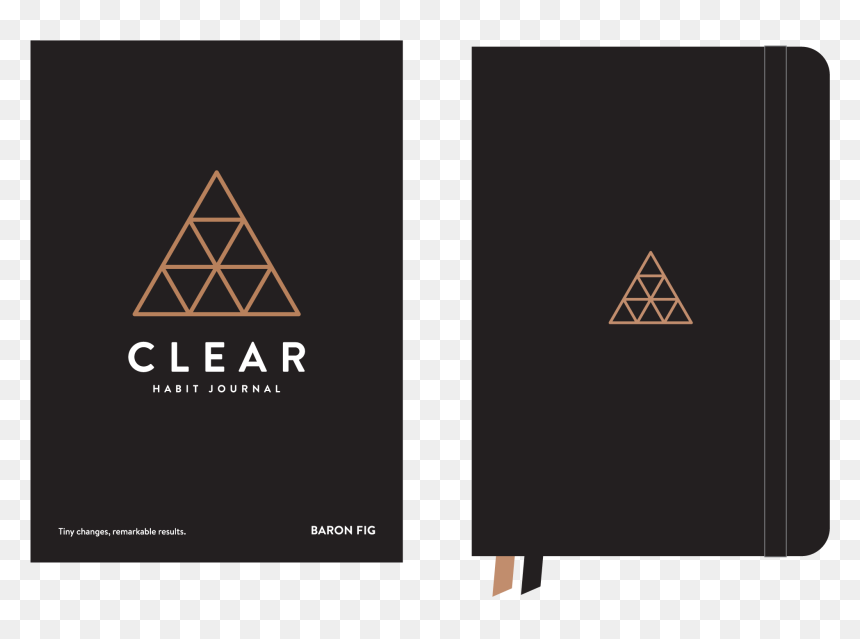 James Clear Atomic Habits Journal, HD Png Download - torn notebook paper png