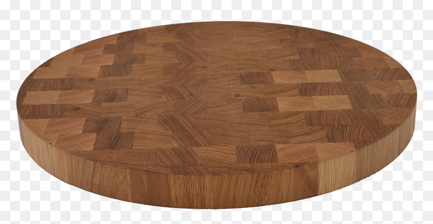 White Oak End Grain Round Cutting Board - Coffee Table, HD Png Download - cutting board png