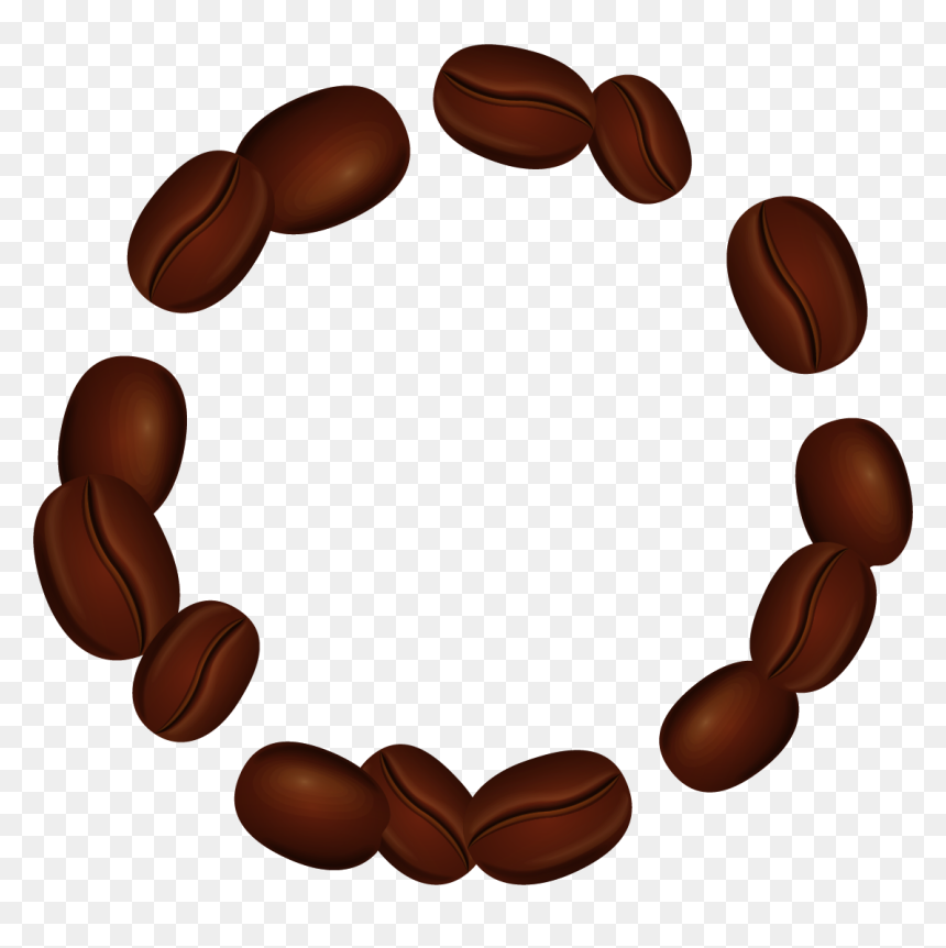 Coffee Bean Tea Cafe - เมล็ด กาแฟ Png, Transparent Png - coffee bean vector png
