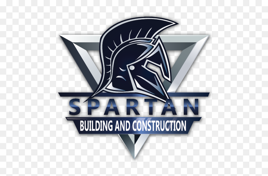 Spartan Building And Construction Logo - Emblem, HD Png Download - spartan logo png