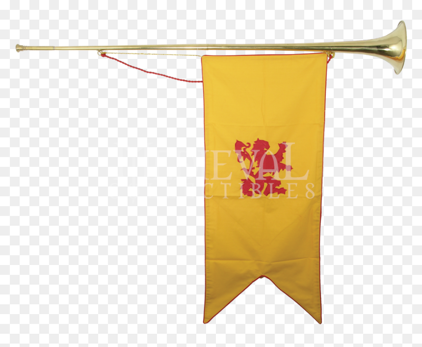 Medieval Trumpet Png, Transparent Png - medieval banner png