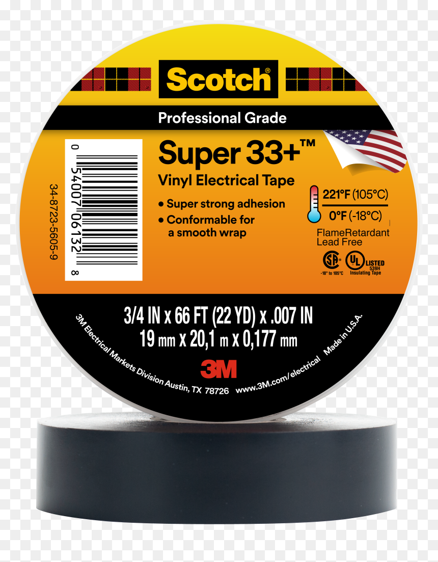 Electric Tape, HD Png Download - scotch tape png