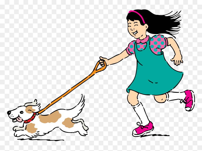 Walking Dog Clip Arts - Take Dog For Walk, HD Png Download - couple walking png
