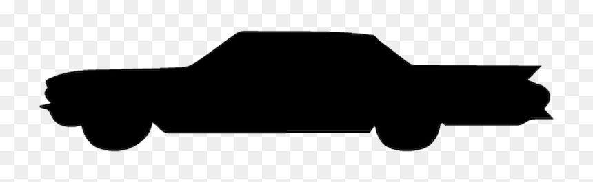 Old Car Silhouette, HD Png Download - plane silhouette png