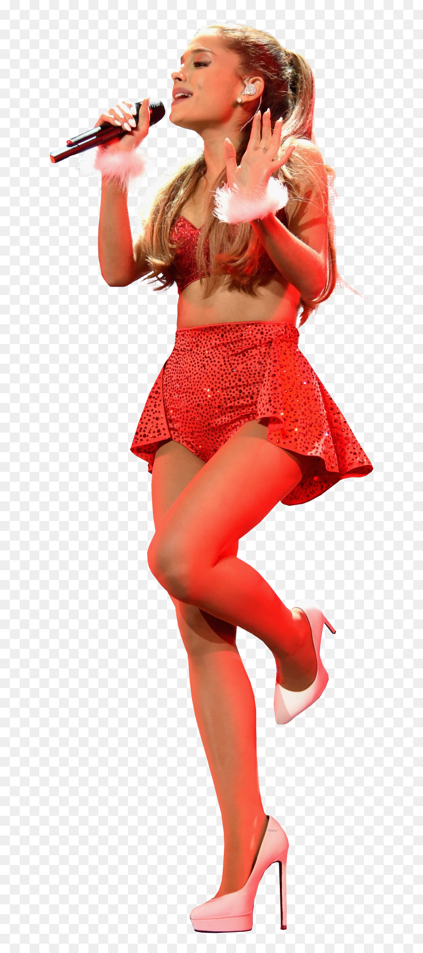 Thumb Image - Ariana Grande Singer Png, Transparent Png - singing png