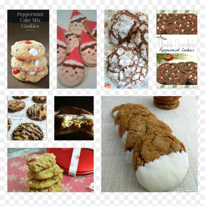 Peanut Butter Cookie, HD Png Download - christmas cookies png