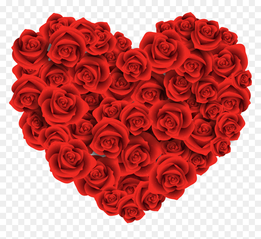Roses Clip Art - Valentine Day Good Morning, HD Png Download - png roses