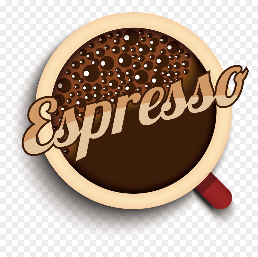 Coffee Cup Espresso Cafe Coffee Bean - Illustration, HD Png Download - coffee bean vector png
