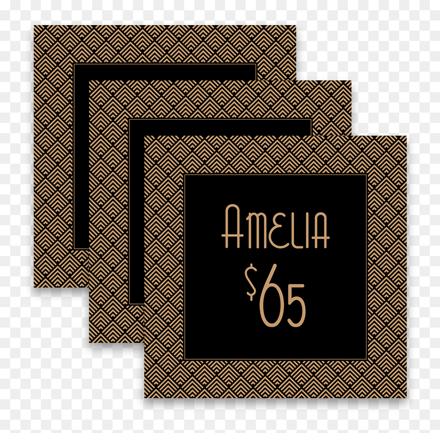 Transparent Art Deco Frame Png - Architecture, Png Download - art deco frame png