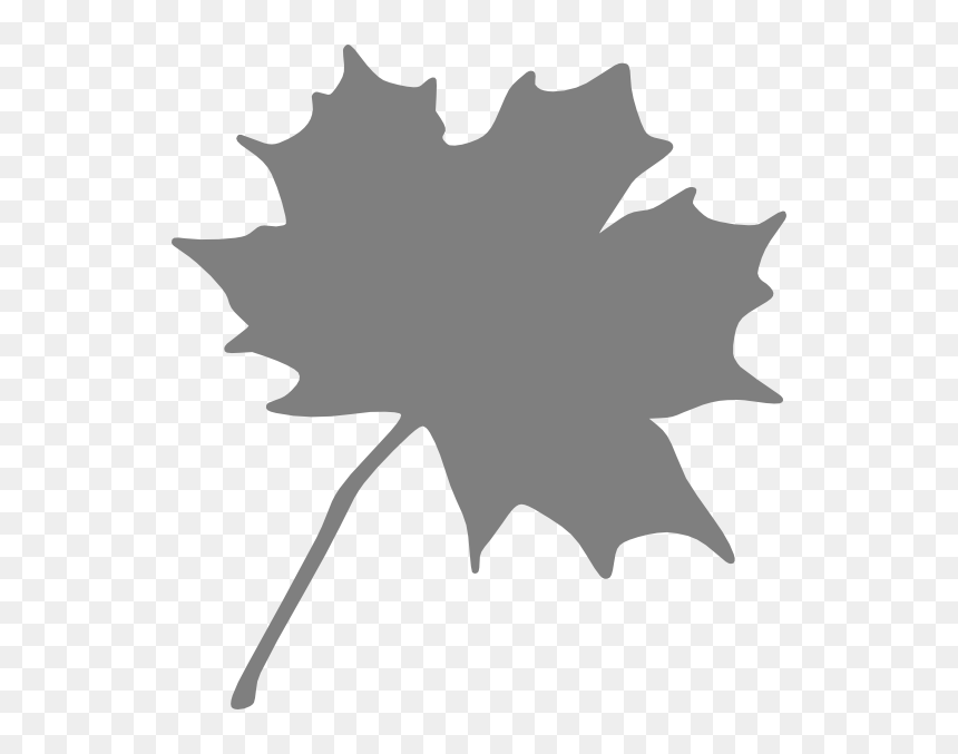 Maple Leaf Clip Art, HD Png Download - plane silhouette png