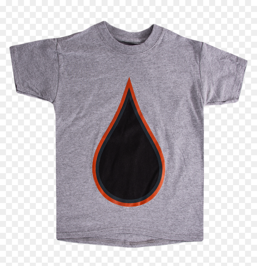 Picture Of Junior Oil Drop T-shirt - Active Shirt, HD Png Download - oil drop png