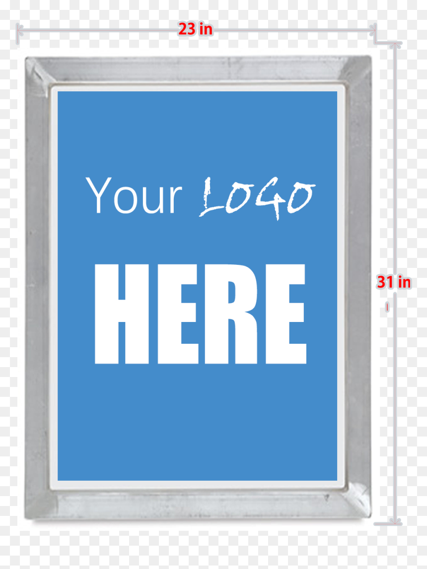 Screen Frames 23 X 31 - Signage, HD Png Download - film burn png