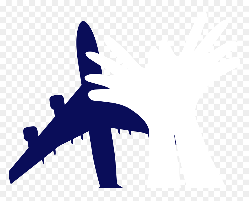 Illustration, HD Png Download - plane silhouette png