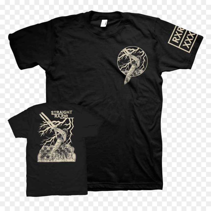 Straight Razor "decapitation - Active Shirt, HD Png Download - straight razor png