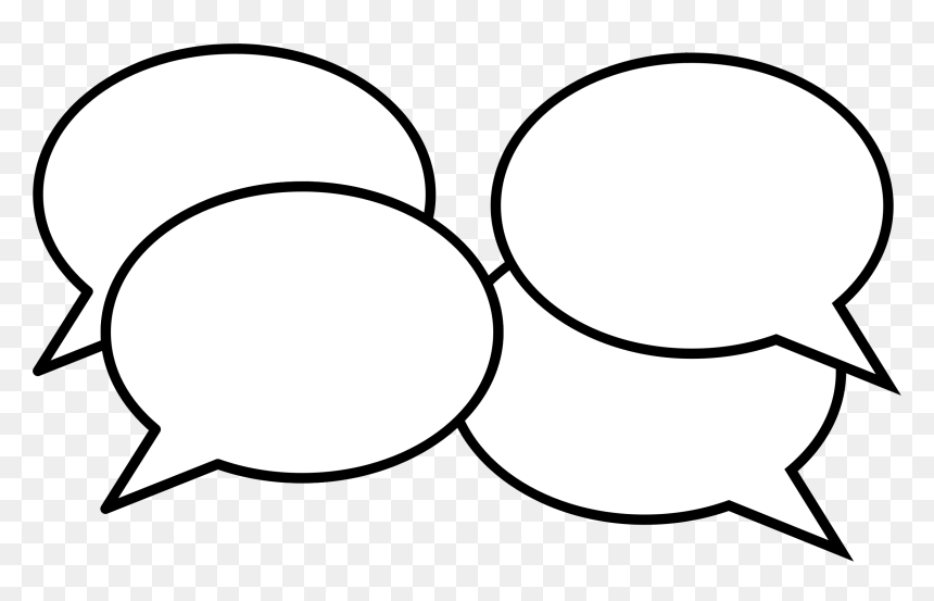 Box Cliparthot Of Conversation Conversations And - Conversation Clipart, HD Png Download - conversation png