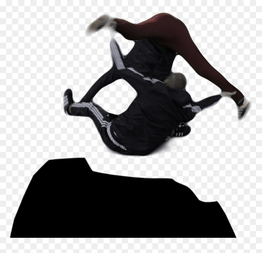 Sitting, HD Png Download - plane silhouette png