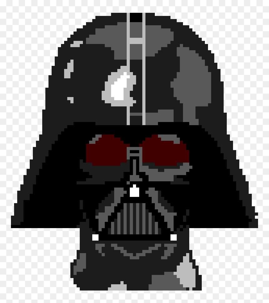 Darth Vader Mask - Darth Vader Pixel, HD Png Download - darth vader helmet png