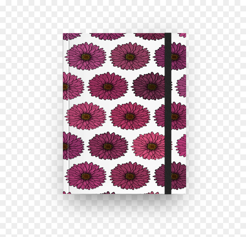 Caderno Florais Rosas De Cor Violetana - Dahlia, HD Png Download - florais png