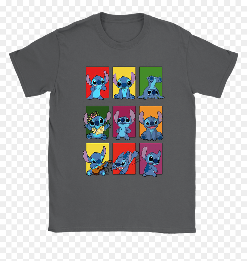 Nine Moments Of Stitch Happy Funny Disney Shirts - Lightsaber Shirts, HD Png Download - funny moments png