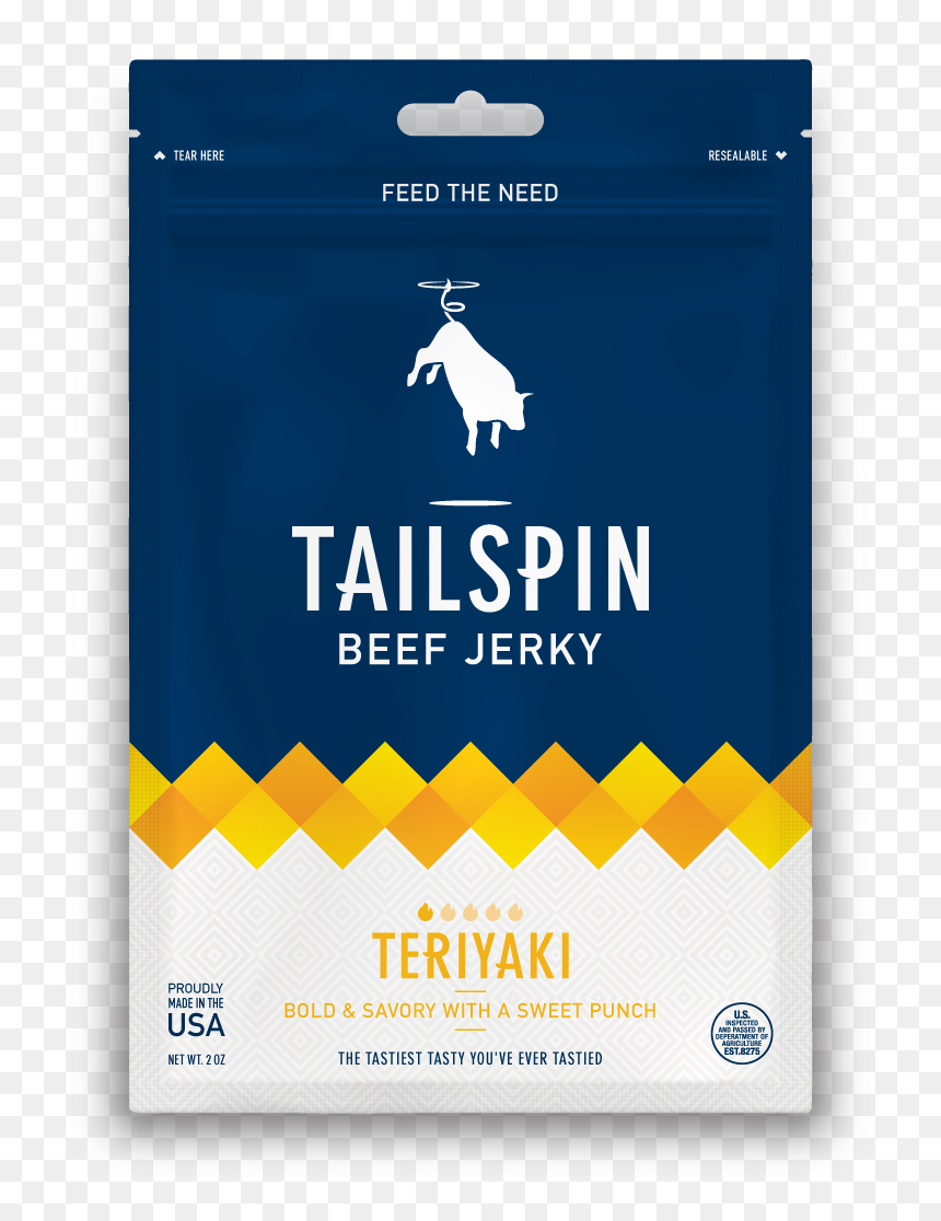 Front - Tailspin Jerky, HD Png Download - page tear png