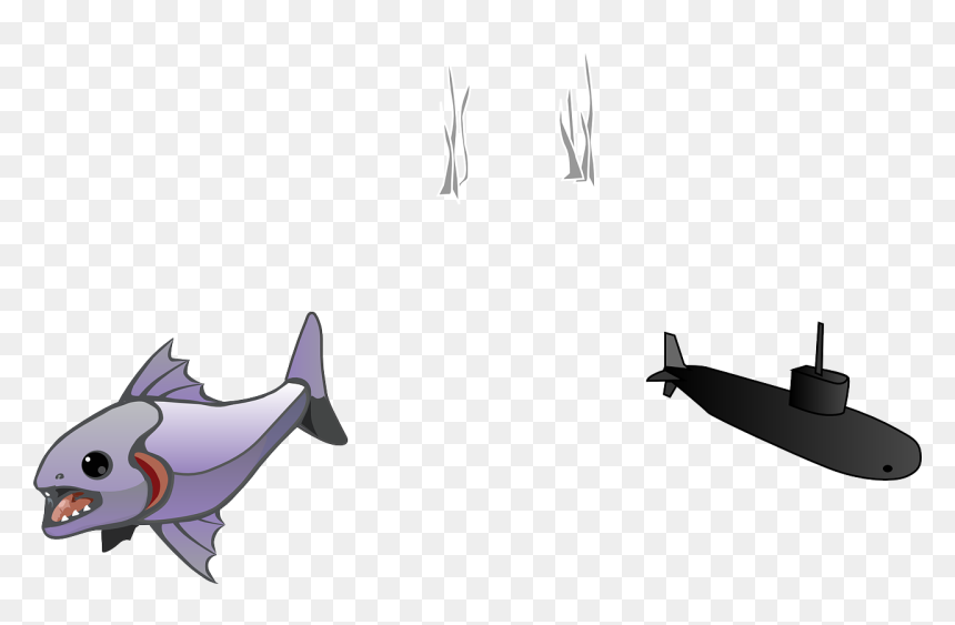 Prehistoric Fish Png, Transparent Png - submarine png