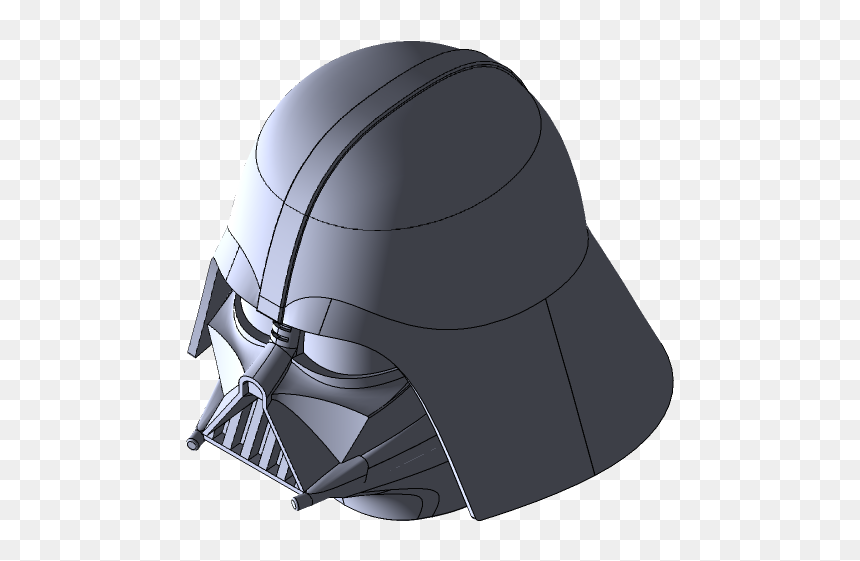 Darth Vader, HD Png Download - darth vader helmet png