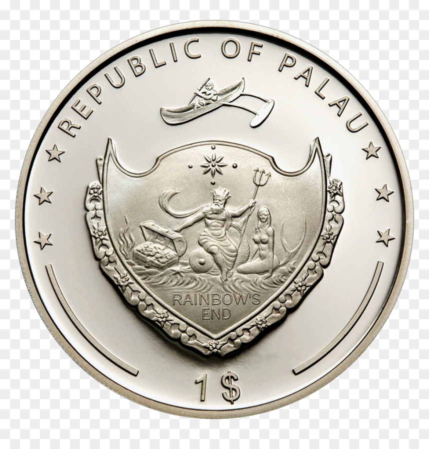Palau 2009 Wonders Of The World 5 Dollars, HD Png Download - yellow butterfly png