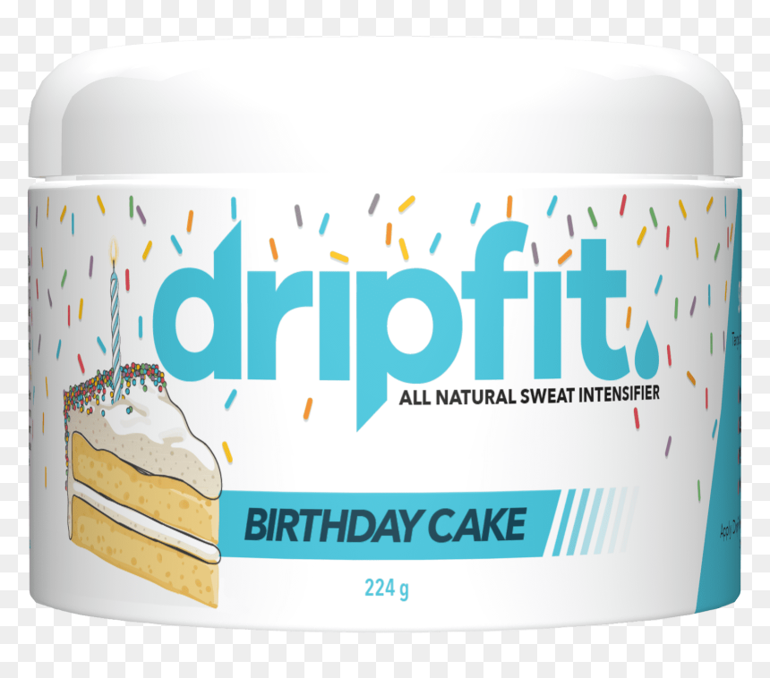 Drip Fit Birthday Cake - Cream, HD Png Download - sweat drop png