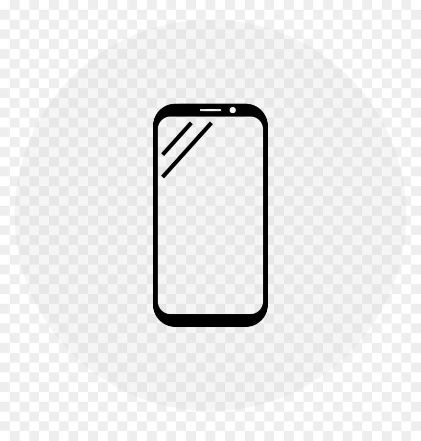 Icono De Móvil Para Web Hotelera Con Avirato - Mobile Phone, HD Png Download - icono de telefono png