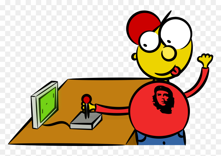 Gamer Clip Arts - Niño Con Videojuego Png, Transparent Png - gamer png